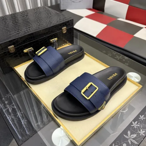 Replica Prada Slippers For Men #1455260 $60.00 USD for Wholesale
