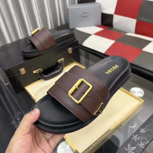 Wholesale Prada Slippers For Men #1455261 $60.00 USD, Wholesale Quality Replica Prada Slippers