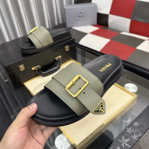 Wholesale Prada Slippers For Men #1455262 $60.00 USD, Wholesale Quality Replica Prada Slippers