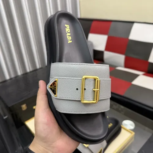 Replica Prada Slippers For Men #1455263 $60.00 USD for Wholesale