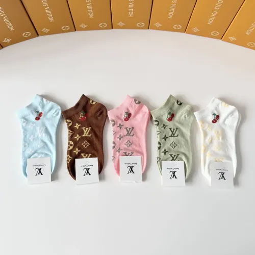 Wholesale Louis Vuitton LV Socks #1455279 $27.00 USD, Wholesale Quality Replica Louis Vuitton LV Socks