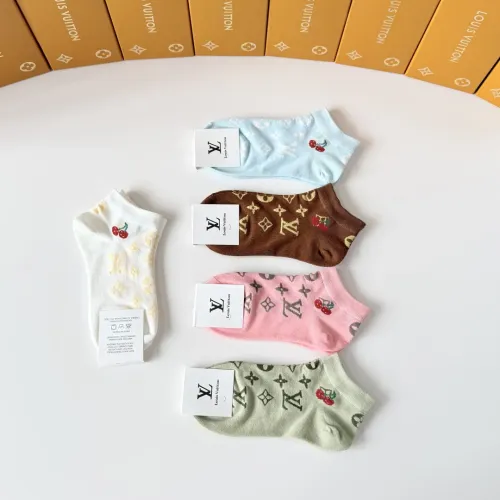 Replica Louis Vuitton LV Socks #1455279 $27.00 USD for Wholesale