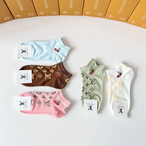Replica Louis Vuitton LV Socks #1455279 $27.00 USD for Wholesale