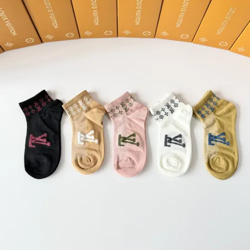 Wholesale Louis Vuitton LV Socks #1455280 $27.00 USD, Wholesale Quality Replica Louis Vuitton LV Socks