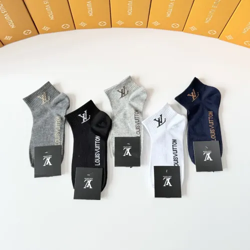 Replica Louis Vuitton LV Socks #1455281 $27.00 USD for Wholesale