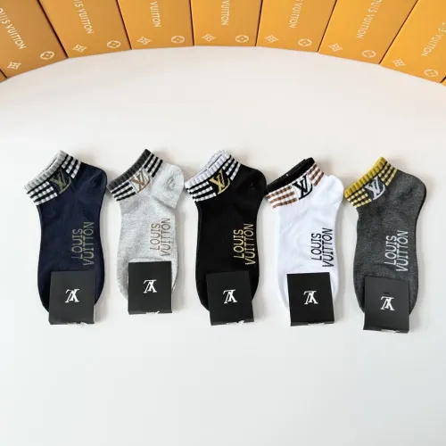 Wholesale Louis Vuitton LV Socks #1455282 $27.00 USD, Wholesale Quality Replica Louis Vuitton LV Socks