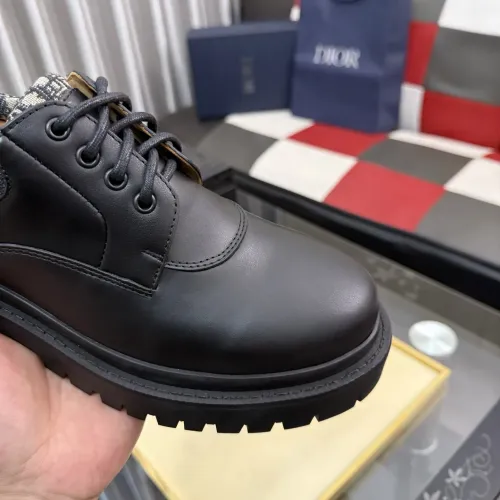 Replica Christian Dior Leather Shoes For Men #1455392 $102.00 USD for Wholesale