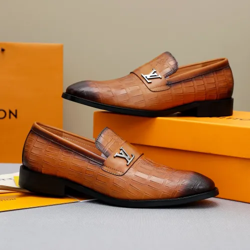 Replica Louis Vuitton LV Oxfords Shoes For Men #1455403 $92.00 USD for Wholesale