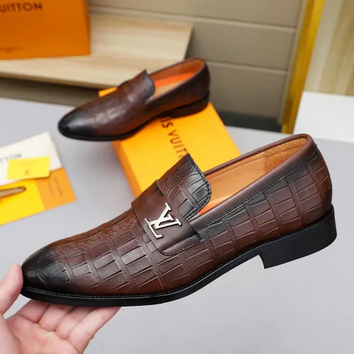 Replica Louis Vuitton LV Oxfords Shoes For Men #1455404 $92.00 USD for Wholesale