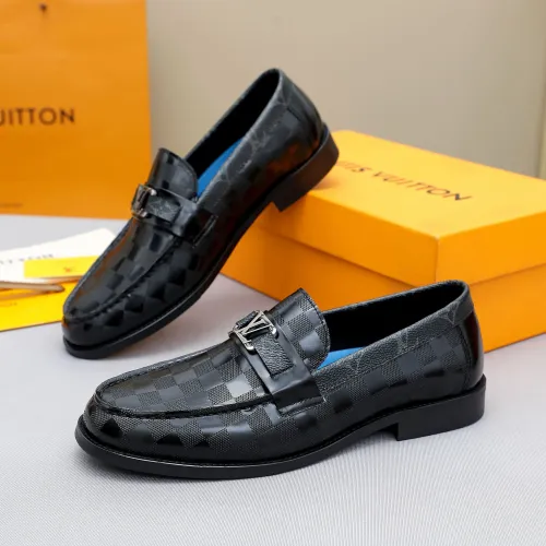 Wholesale Louis Vuitton LV Oxfords Shoes For Men #1455405 $92.00 USD, Wholesale Quality Replica Louis Vuitton LV Oxfords Shoes