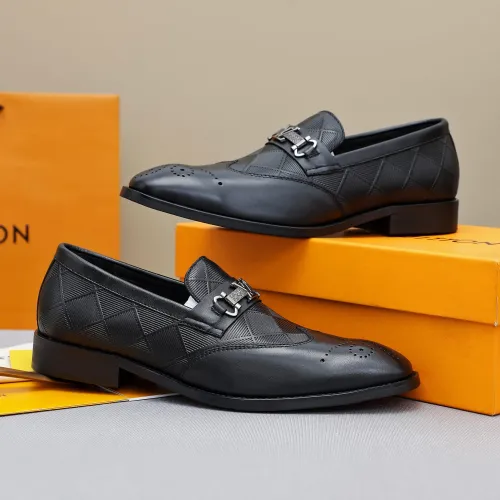 Replica Louis Vuitton LV Oxfords Shoes For Men #1455406 $92.00 USD for Wholesale