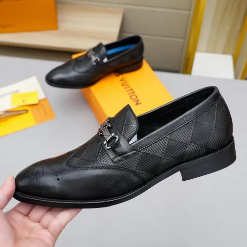 Replica Louis Vuitton LV Oxfords Shoes For Men #1455406 $92.00 USD for Wholesale