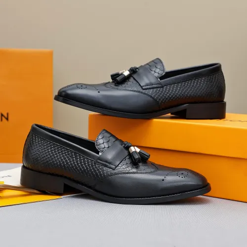 Replica Louis Vuitton LV Oxfords Shoes For Men #1455407 $92.00 USD for Wholesale