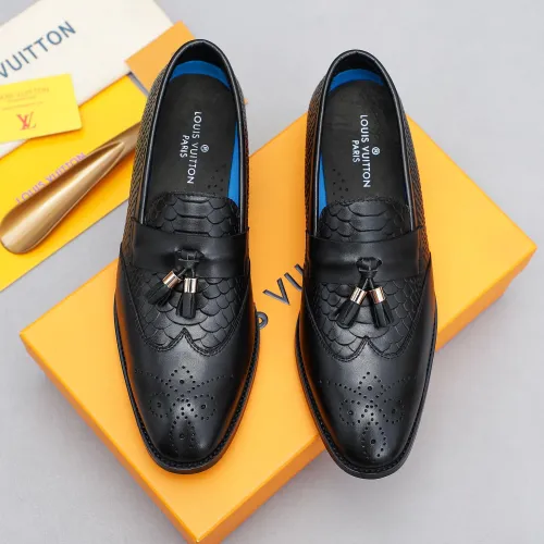 Replica Louis Vuitton LV Oxfords Shoes For Men #1455407 $92.00 USD for Wholesale