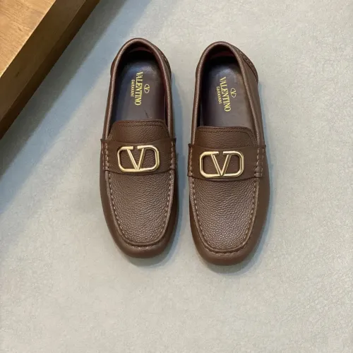 Replica Valentino Leather Shoes For Men #1455469 $115.00 USD for Wholesale