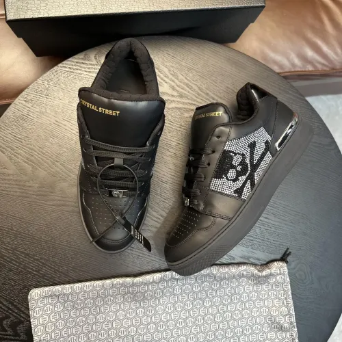 Wholesale Philipp Plein PP Casual Shoes For Men #1455480 $125.00 USD, Wholesale Quality Replica Philipp Plein PP Casual Shoes