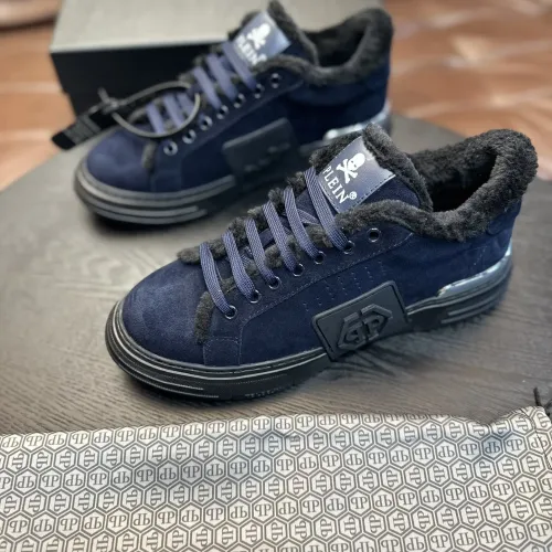 Wholesale Philipp Plein PP Casual Shoes For Men #1455490 $125.00 USD, Wholesale Quality Replica Philipp Plein PP Casual Shoes