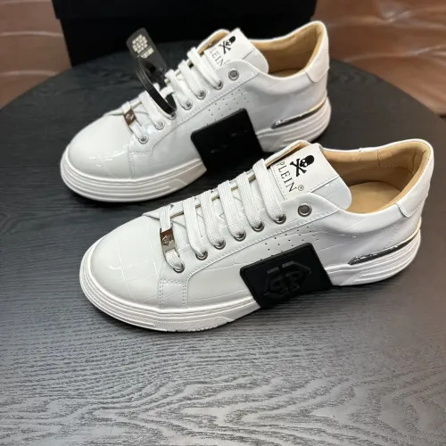 Wholesale Philipp Plein PP Casual Shoes For Men #1455492 $125.00 USD, Wholesale Quality Replica Philipp Plein PP Casual Shoes