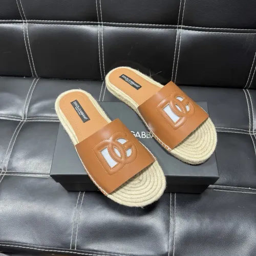 Wholesale Dolce &amp; Gabbana D&amp;G Slippers For Men #1455517 $60.00 USD, Wholesale Quality Replica Dolce &amp; Gabbana D&amp;G Slippers