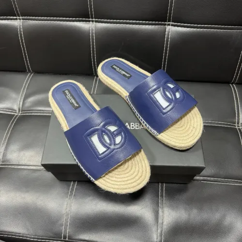 Wholesale Dolce &amp; Gabbana D&amp;G Slippers For Men #1455518 $60.00 USD, Wholesale Quality Replica Dolce &amp; Gabbana D&amp;G Slippers