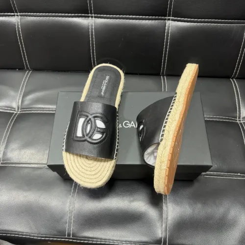 Replica Dolce & Gabbana D&G Slippers For Men #1455519 $60.00 USD for Wholesale