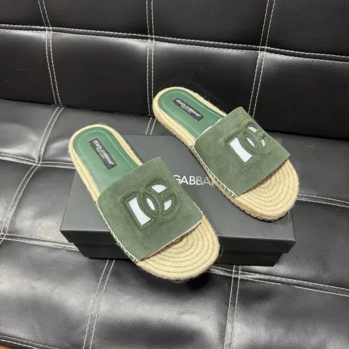 Wholesale Dolce &amp; Gabbana D&amp;G Slippers For Men #1455524 $60.00 USD, Wholesale Quality Replica Dolce &amp; Gabbana D&amp;G Slippers
