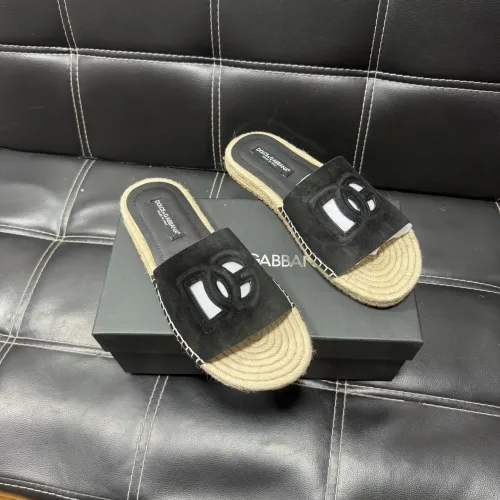 Wholesale Dolce &amp; Gabbana D&amp;G Slippers For Men #1455525 $60.00 USD, Wholesale Quality Replica Dolce &amp; Gabbana D&amp;G Slippers