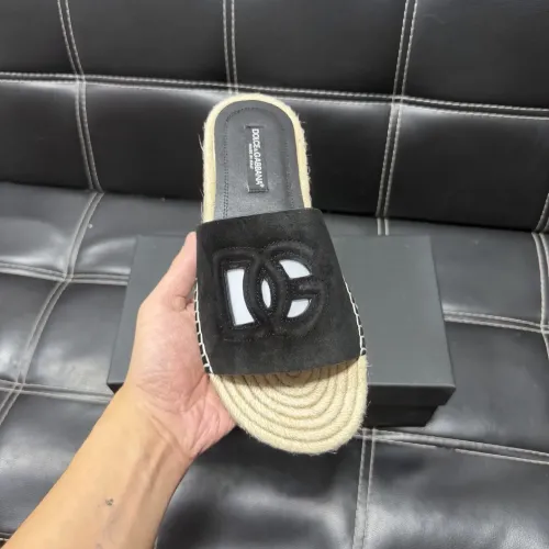 Replica Dolce & Gabbana D&G Slippers For Men #1455525 $60.00 USD for Wholesale