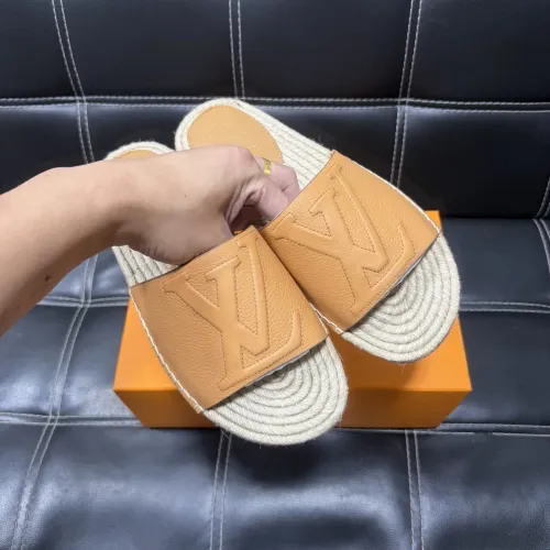 Replica Louis Vuitton Slippers For Men #1455526 $60.00 USD for Wholesale