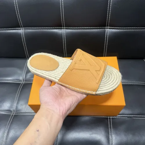 Replica Louis Vuitton Slippers For Men #1455526 $60.00 USD for Wholesale