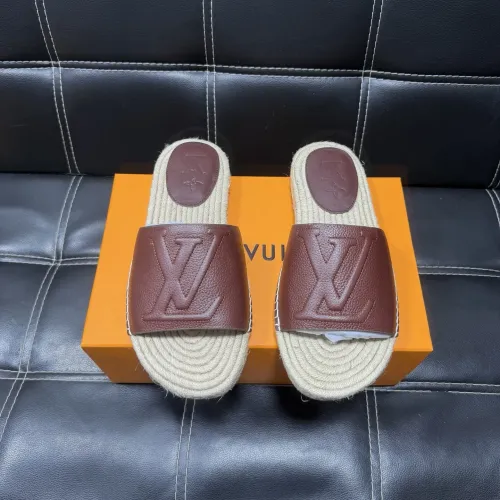Replica Louis Vuitton Slippers For Men #1455528 $60.00 USD for Wholesale