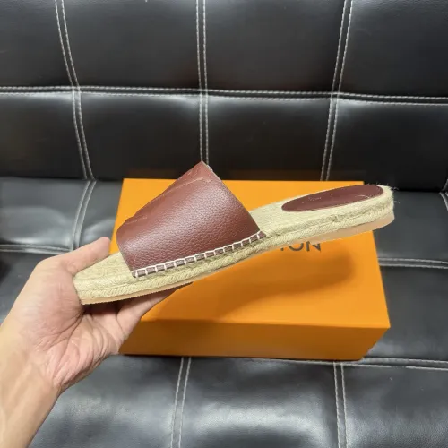 Replica Louis Vuitton Slippers For Men #1455528 $60.00 USD for Wholesale