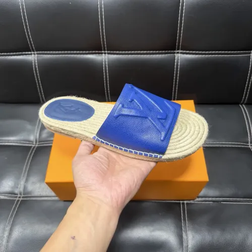 Replica Louis Vuitton Slippers For Men #1455529 $60.00 USD for Wholesale