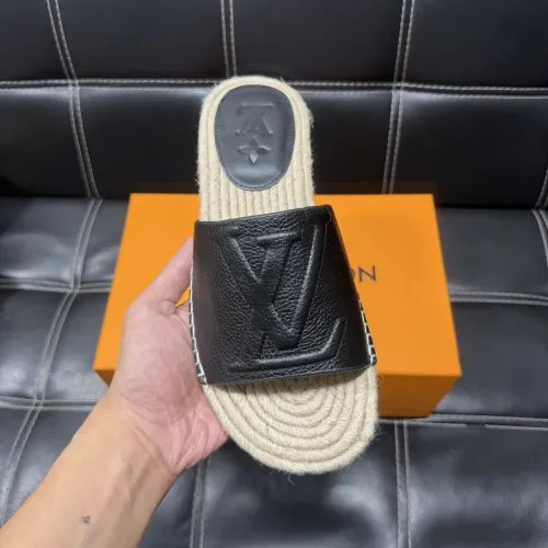 Replica Louis Vuitton Slippers For Men #1455530 $60.00 USD for Wholesale