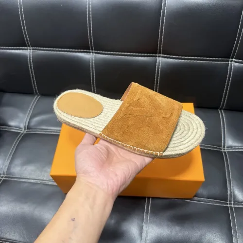 Replica Louis Vuitton Slippers For Men #1455531 $60.00 USD for Wholesale