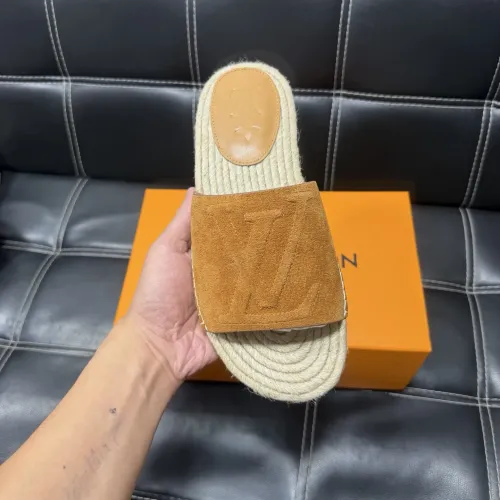 Replica Louis Vuitton Slippers For Men #1455531 $60.00 USD for Wholesale