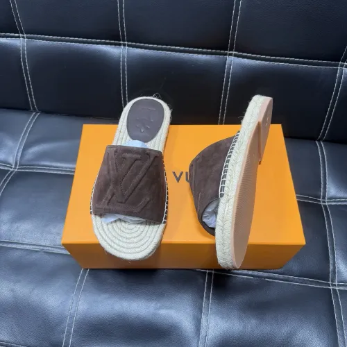 Replica Louis Vuitton Slippers For Men #1455532 $60.00 USD for Wholesale