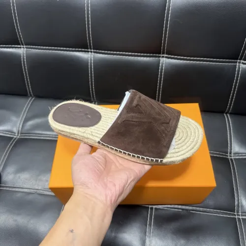 Replica Louis Vuitton Slippers For Men #1455532 $60.00 USD for Wholesale