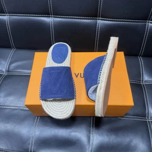 Replica Louis Vuitton Slippers For Men #1455533 $60.00 USD for Wholesale