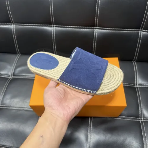 Replica Louis Vuitton Slippers For Men #1455533 $60.00 USD for Wholesale