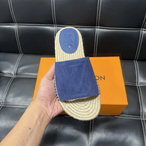 Replica Louis Vuitton Slippers For Men #1455533 $60.00 USD for Wholesale