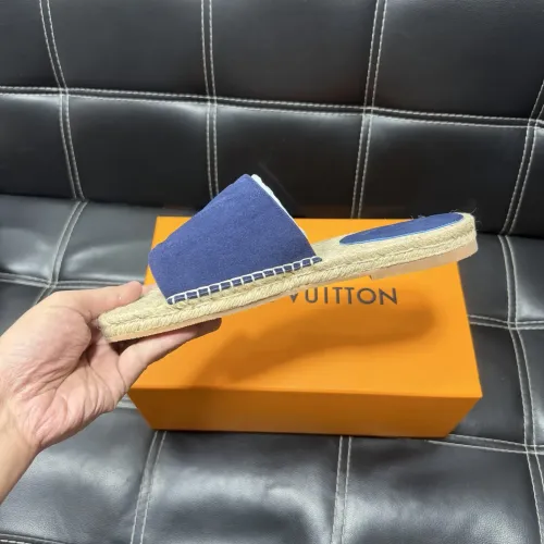 Replica Louis Vuitton Slippers For Men #1455533 $60.00 USD for Wholesale