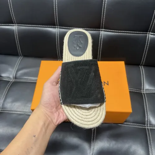 Replica Louis Vuitton Slippers For Men #1455534 $60.00 USD for Wholesale