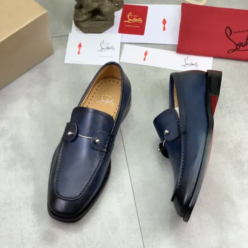 Wholesale Christian Louboutin Leather Shoes For Men #1455588 $102.00 USD, Wholesale Quality Replica Christian Louboutin Leather Shoes
