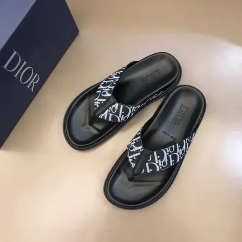 Wholesale Christian Dior Slippers For Men #1455591 $56.00 USD, Wholesale Quality Replica Christian Dior Slippers