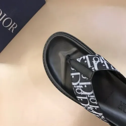 Replica Christian Dior Slippers For Men #1455591 $56.00 USD for Wholesale