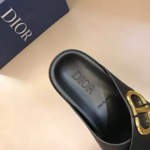 Replica Christian Dior Slippers For Men #1455595 $56.00 USD for Wholesale