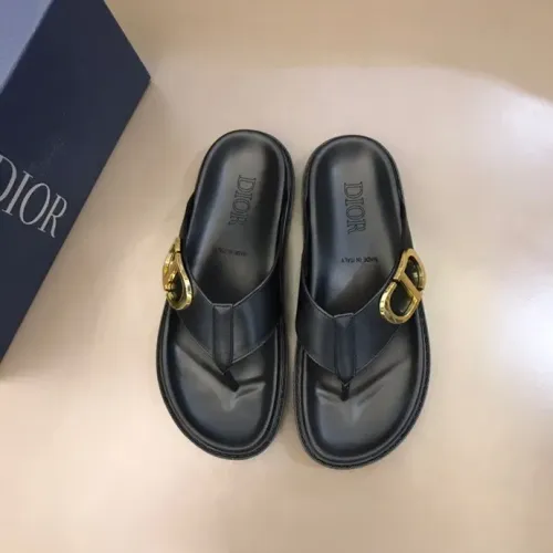 Wholesale Christian Dior Slippers For Men #1455596 $56.00 USD, Wholesale Quality Replica Christian Dior Slippers