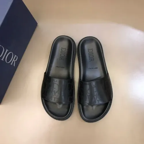 Wholesale Christian Dior Slippers For Men #1455597 $56.00 USD, Wholesale Quality Replica Christian Dior Slippers