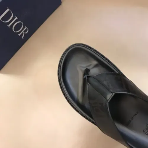 Replica Christian Dior Slippers For Men #1455599 $56.00 USD for Wholesale